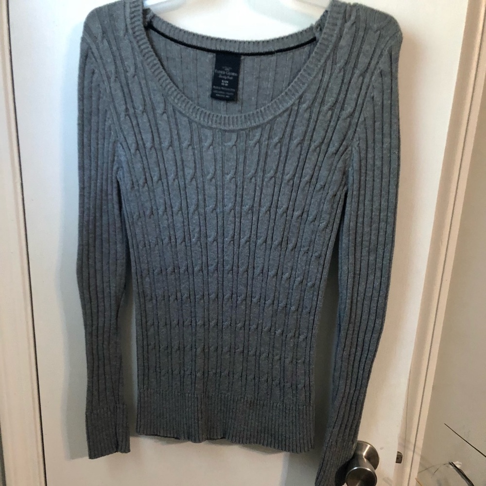 Faded Glory gray sweater